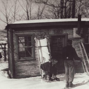 Patrol shack, c. 1950, St-Sauveur